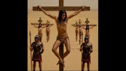 Fugitive Crux – Crucifixion of Girls on Crosses
