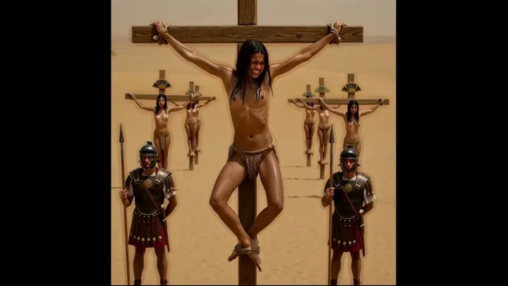 Fugitive Crux – Crucifixion of Girls on Crosses
