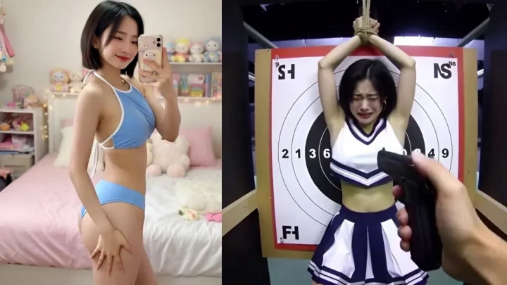 Side by Side Cheerleaders Execution