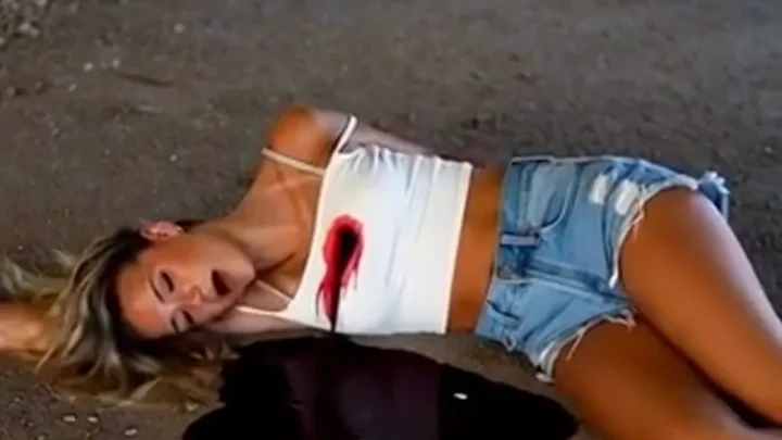 Teen girl brutal murder in abandoned warehouse Beauty in Focus – AI Generated