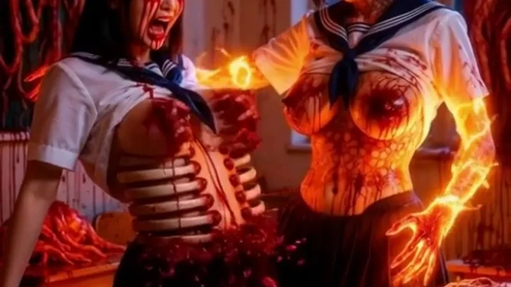 Dark Schoolgirl Enchantress Revenge