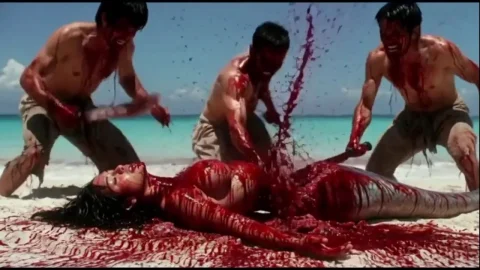 Killed and gutted a mermaid