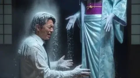 Yuki Onna the Snow Woman – AI generation
