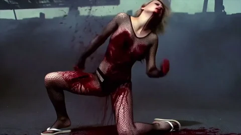 Kunoichi Gunshot Gore Collection (Part 1) AI