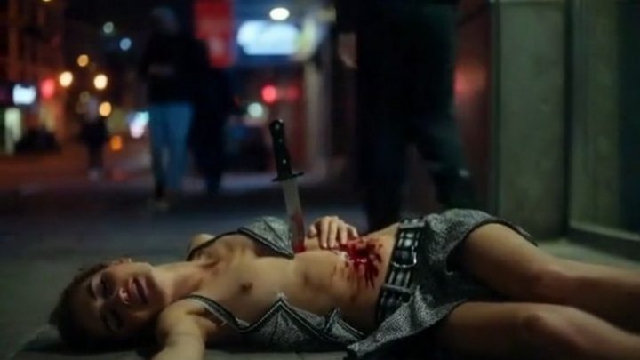Club Girl Stabbed by the Bouncer (AI)