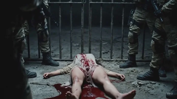 Captive Terrorist Girls Executed by Army (AI)