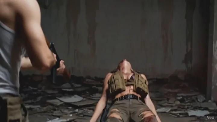 Tied Military Girls Executions – Headshot (AI)