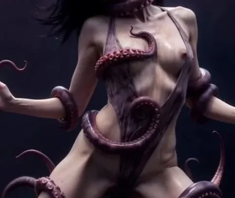 AI Swimsuit Tentacle Domination