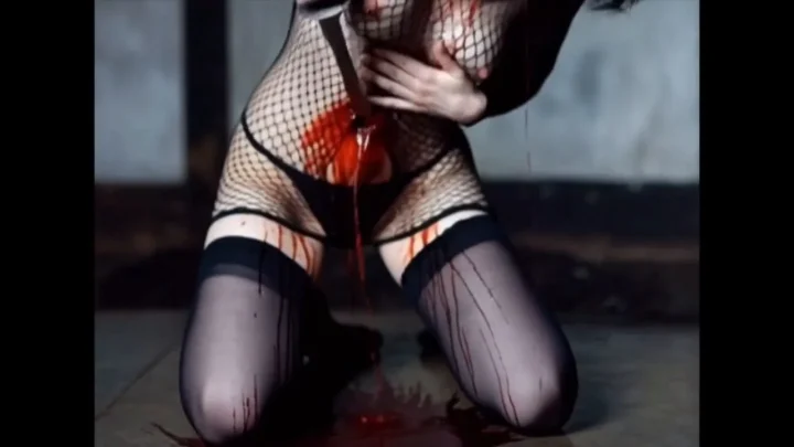 Kunoichi Blood Splashing Seppuku AI