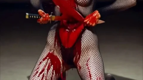 Kunoichi Sawing Seppuku II AI