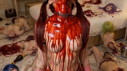 Naked Girls AI Headshot and Chest Shot Gore Compilation